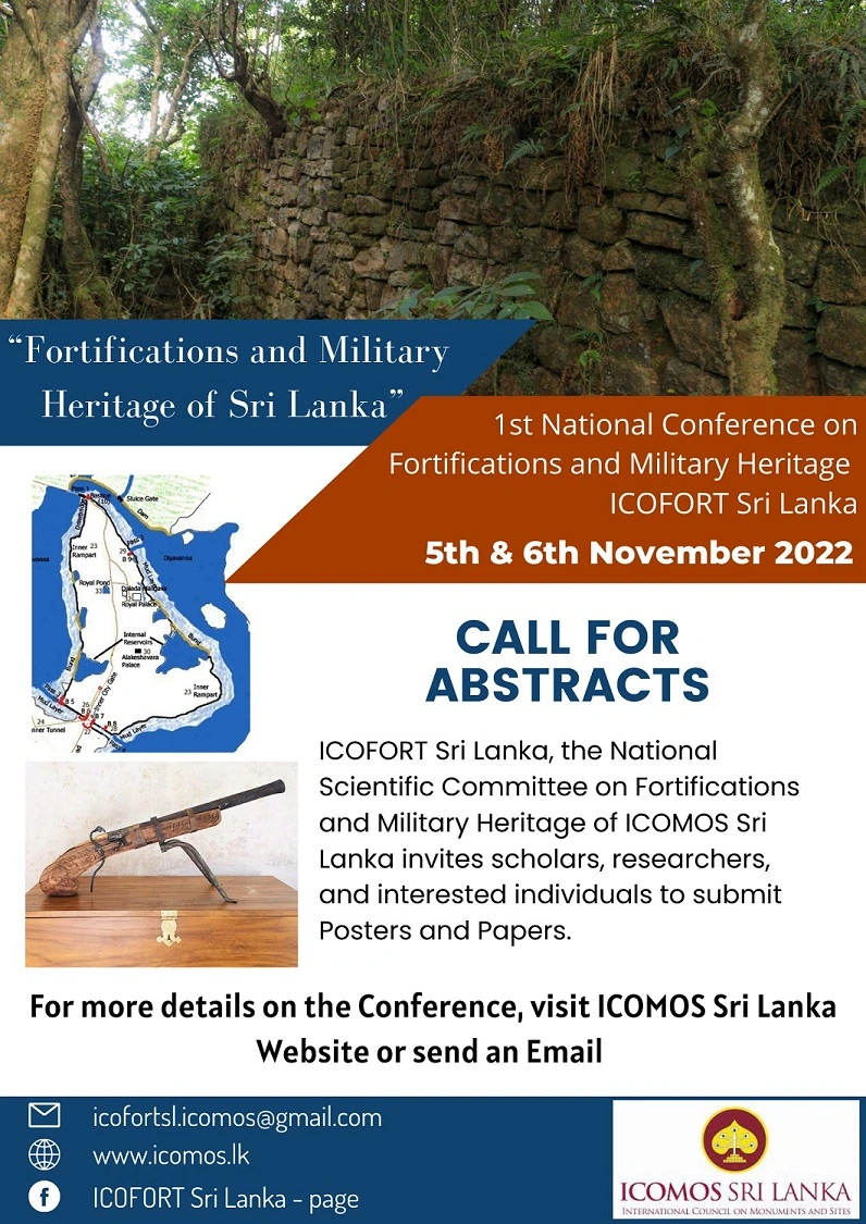 National Conference: Fortifications and Military Heritage of Sri Lanka